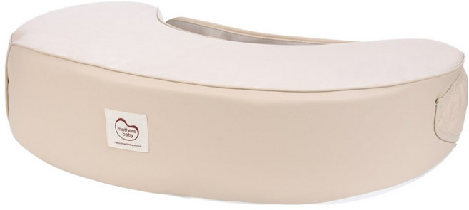 마더스베이비 다기능 빅사이즈 전문가용 C자형 수유쿠션, 베이지