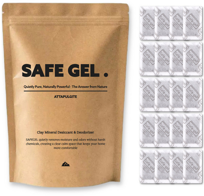 세이프겔 부직포 실리카겔, 5g, 20개