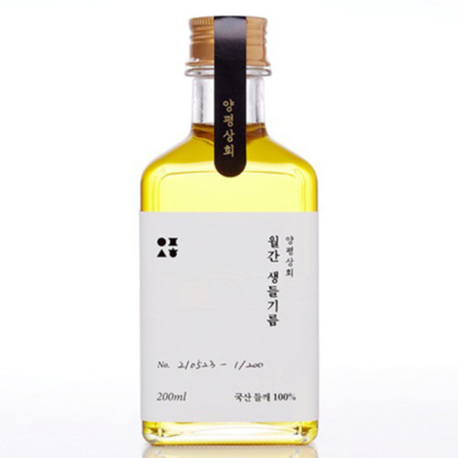 yangpyongsanghwe 月刊 生紫蘇油, 1個, 200ml
