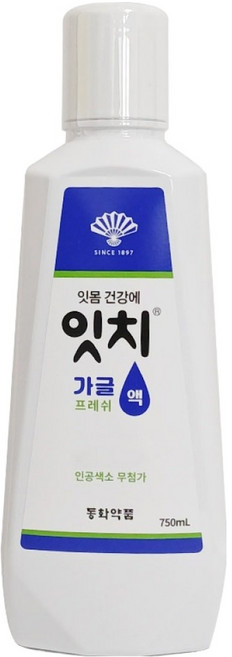 잇치 구취 프라그제거 가글액, 1개, 750ml