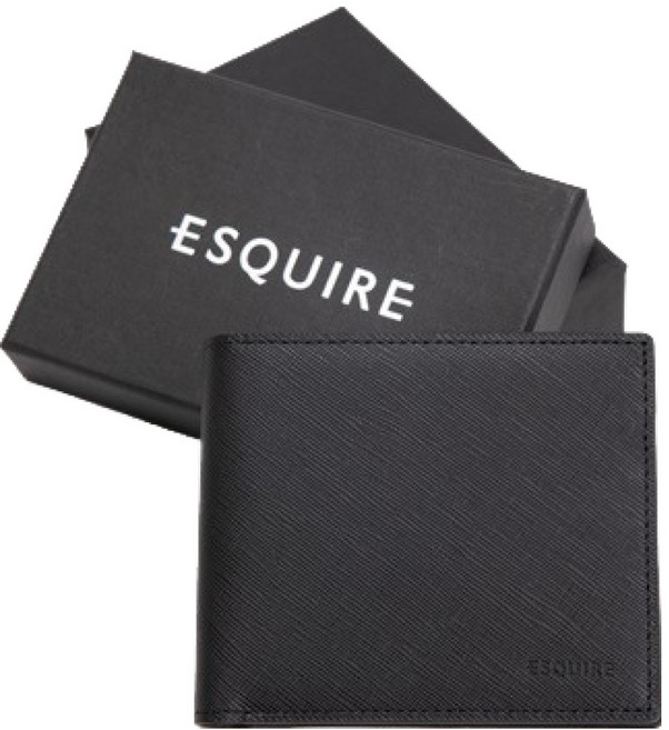 에스콰이아 남성용 반지갑 EXESPN312BK