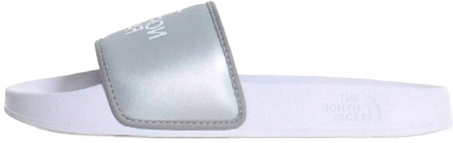 THE NORTH FACE Base Camp Slide 3 Metallic NF0A5LVGKR2, METALLIC SILVER + TNF WHITE, 260