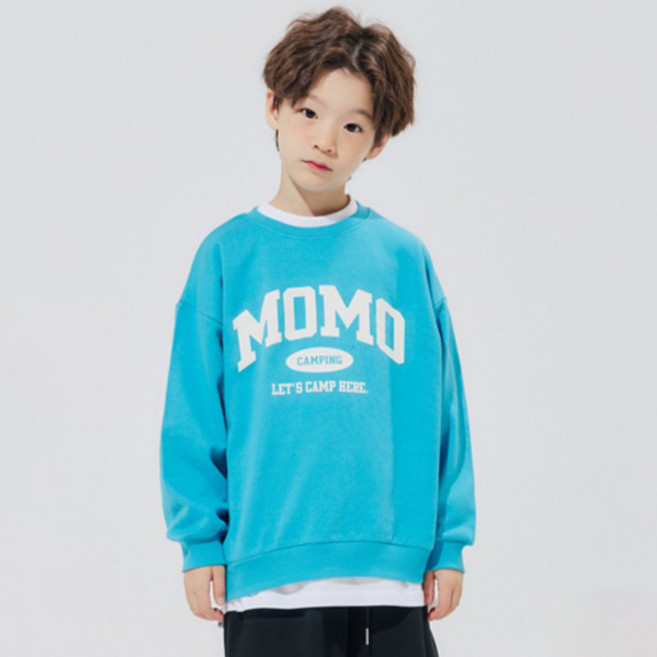 바브키즈 모모 맨투맨 티셔츠