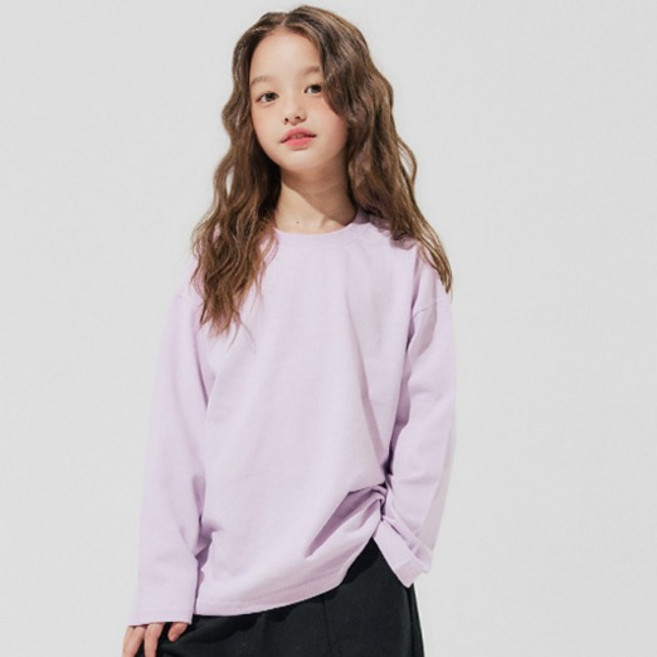 바브키즈 라벨 베이직 티