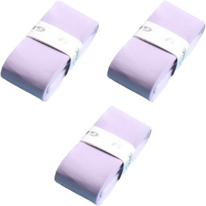 소울리치 마카롱 라켓 골프 낚시대 그립 테이프 3p, 퍼플, 1개