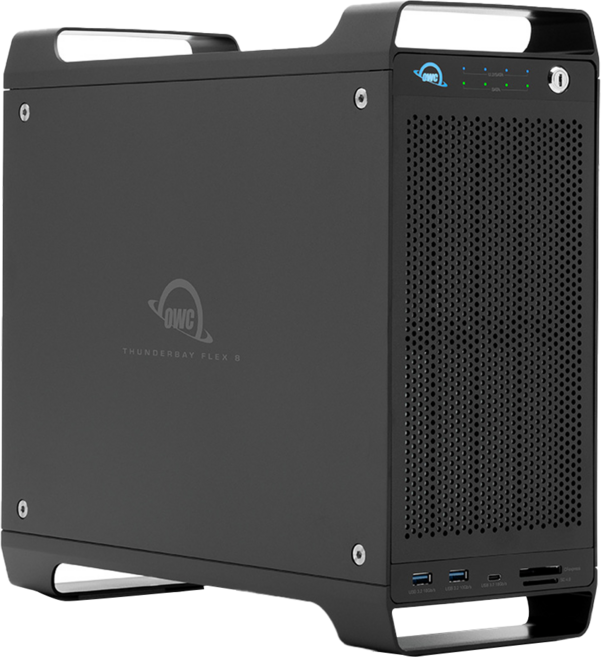 OWC ThunderBay Flex 8 8槽硬碟外接盒 + SoftRAID序號 Thunderbolt 40Gb/s, OWCTB3F80C000, 1個