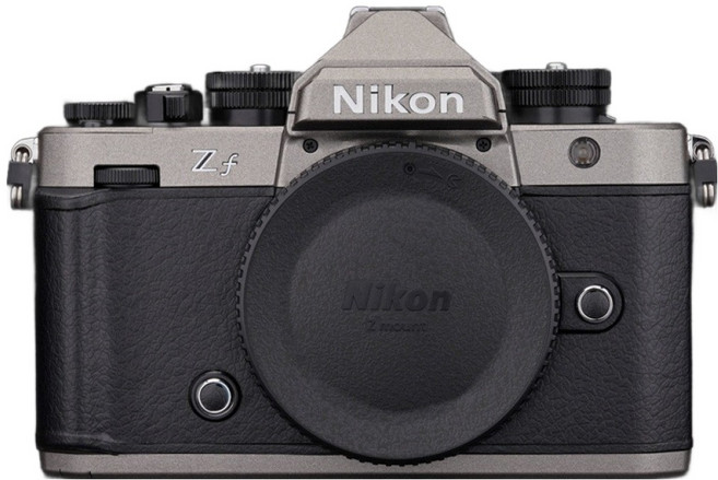 코엠스킨 니콘 ZF 카메라 스킨 보호 필름, 티타늄 상단 레더 블랙 하단, 1개