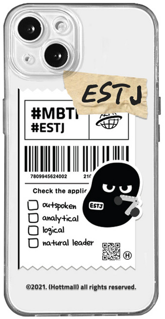 hottmall MBTI 系列 ESTJ 手機殼
