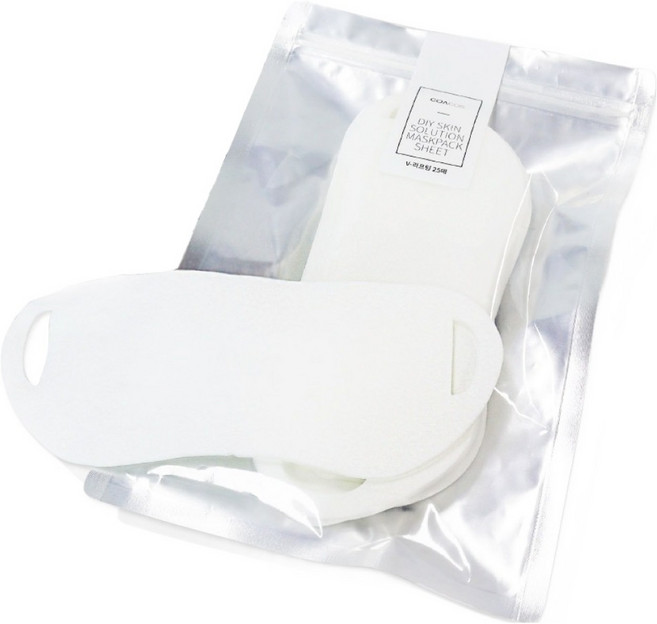 코아코스 DIY 스킨솔루션 V 리프팅 마스크 시트, 25개입, 1개