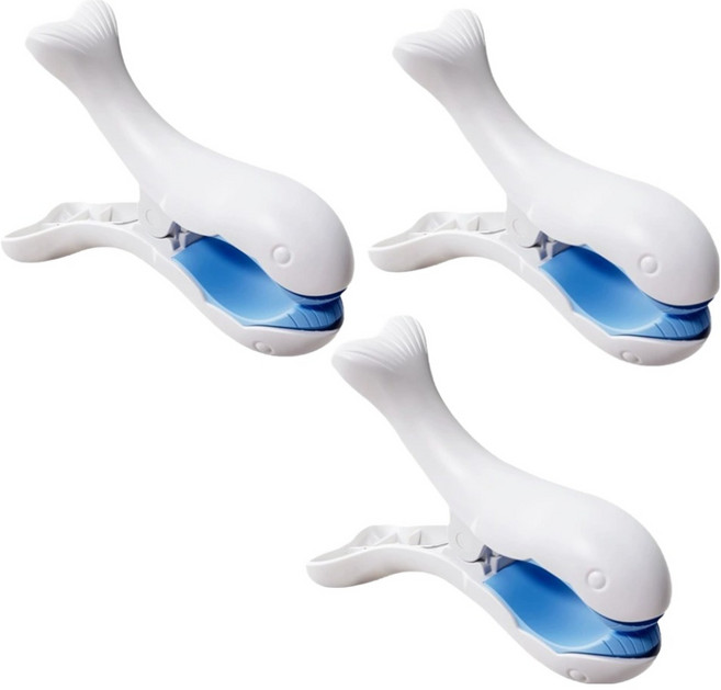 몰투데이 괴력집게 빨래 집게 특 대형 대형, 02 블루, 3개