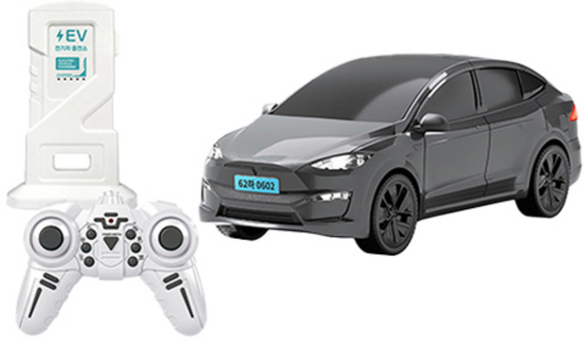 RC마스터 EV 스마트 라이트닝 RC카, 랜덤발송, 1개