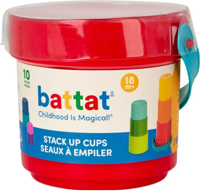 BATTAT 大口疊疊杯, 色票, 1套