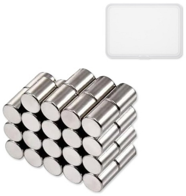 OON 네오디움 원형 자석 37p, 1세트