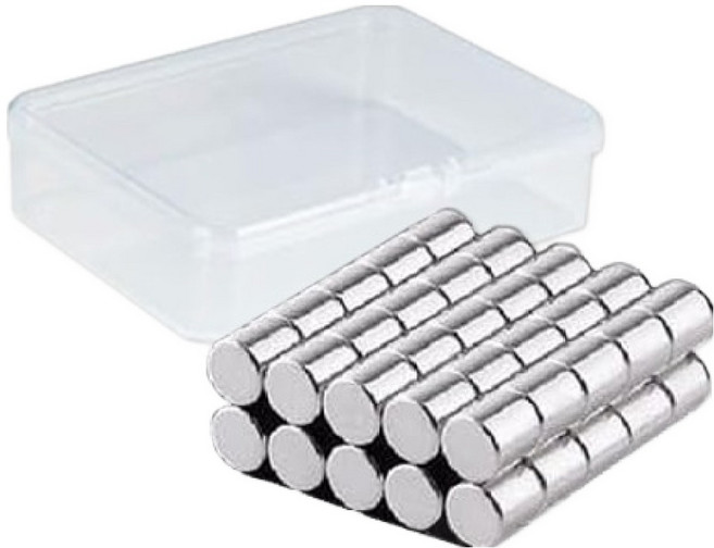 OON 네오디움 원형 자석 50p, 1세트