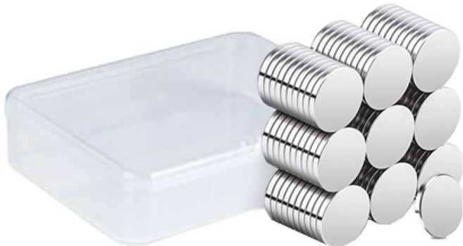 OON 네오디움 원형 자석 91p, 1세트