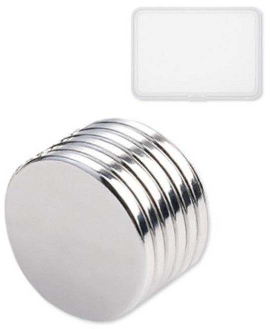 OON 네오디움 원형 자석 6p, 1세트