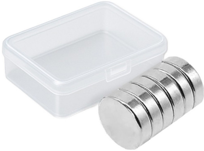 OON 네오디움 원형 자석 6p, 1세트