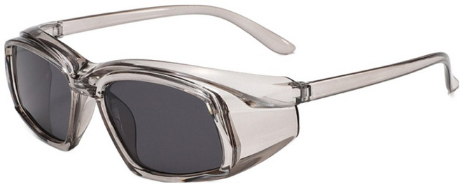 코리드리 스포츠 고글 선글라스 보안경, 그레이, 1개