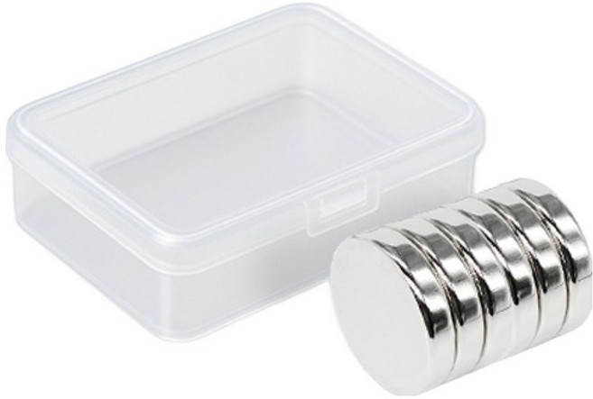 OON 네오디움 원형 자석 6p, 1세트