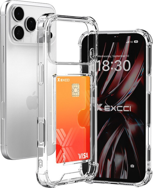 엑씨 클라로 카드수납 범퍼 방탄 휴대폰 케이스