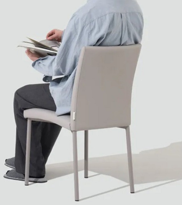 한샘 위드 식탁의자 7000 고객직접설치, 쿨그레이, 2개