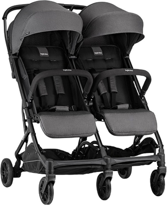 잉글레시나 뉴 트윈스케치 절충형 쌍둥이 유모차, 캔버스 블랙