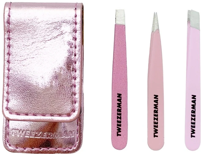 트위저맨 마이크로 미니 트위저 3종, 핑크, 1세트 - 쿠팡