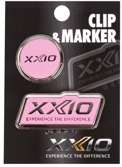 XXIO 高爾夫球標記與球釘組 GGF-15333, 1個, 粉紅色