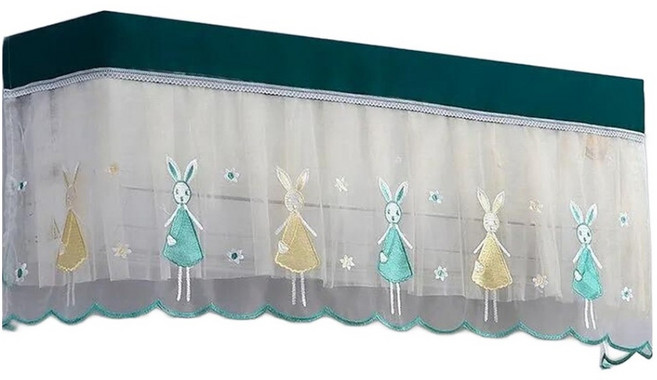 KODACHIEF 매끈한 에어컨바람막이 5P길이86cm, 1개, 검푸른 토끼