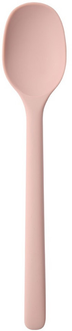 이지실리 스퀘어 실리콘 어린이 디저트 스푼, 연핑크, 1개