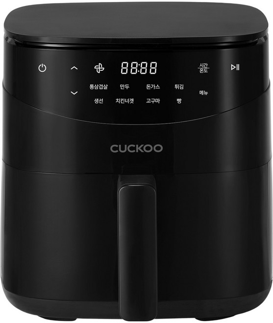 쿠쿠 미니 원터치 에어프라이어 3L, 블랙, CAF-N0310EB