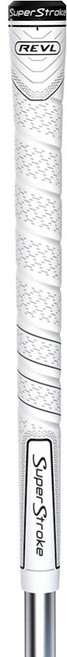 슈퍼스트로크 REVL 컴포트 클럽 그립, 8719 White, 1개