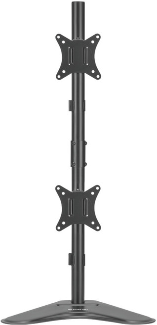 픽셀아트 스탠디아 VXF 상하 듀얼 모니터암 스탠드, 블랙, 1개