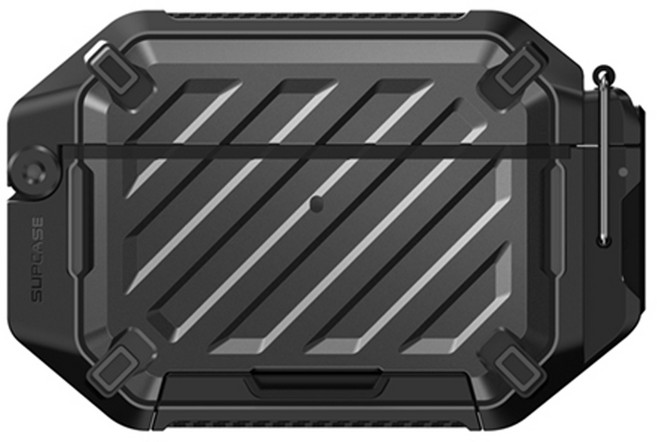 SUPCASE 防水硬殼保護殼, 1個, 黑色, Airpods Pro 3(2025)