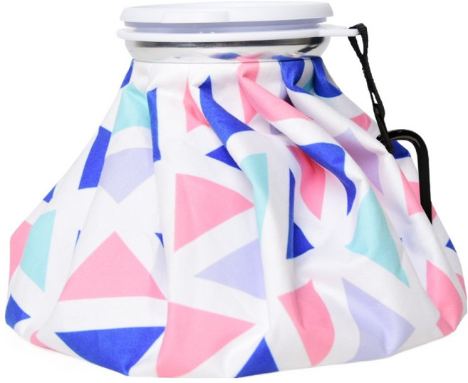 iya 결로 없는 얼음주머니 블루핑크 S 14 x 7.9 cm, 1개