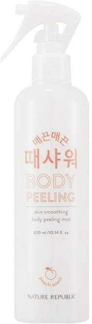 네이처리퍼블릭 매끈매끈 때샤워 복숭아, 300ml, 1개