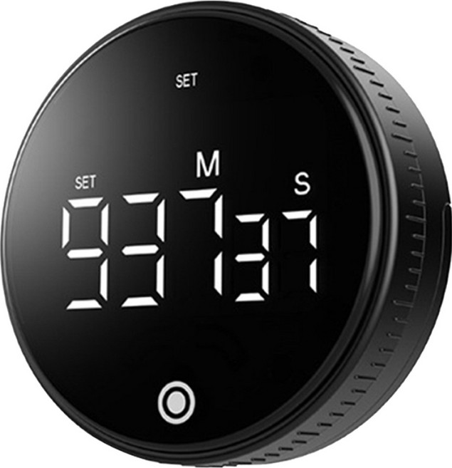 ibits 第四代觸控計時器 TS-34, 1個, 炫酷黑