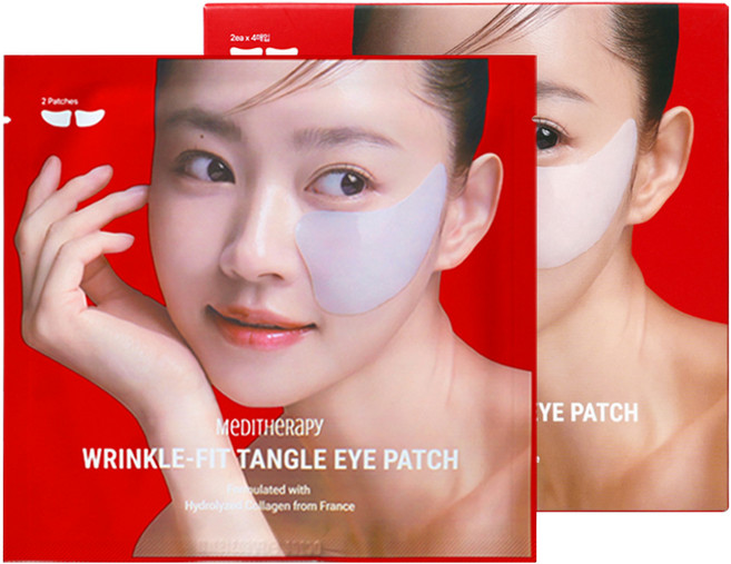 메디테라피 링클핏 탱글 아이패치, 8개입, 1개