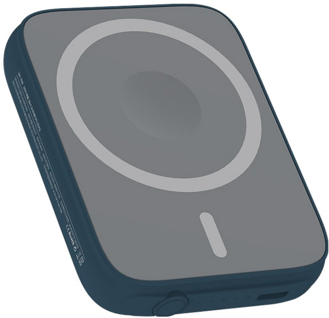 보바 3in1 맥세이프 워치 보조배터리 5000mAh, VA-106(애플워치), 네이비