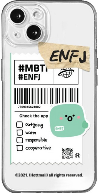 hottmall MBTI 系列 ENFJ 手機殼 MOA0909