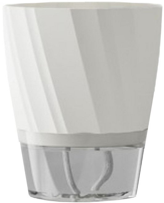 사인포스트 모던 디자인 자동으로 물 주는 화분, 1개, 화이트