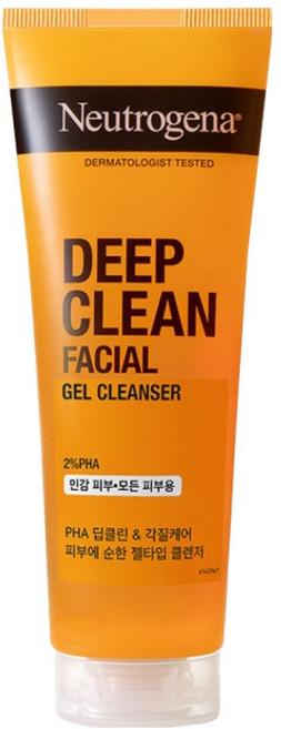 뉴트로지나 딥클린 페이셜 젤 클렌져, 100ml, 1개