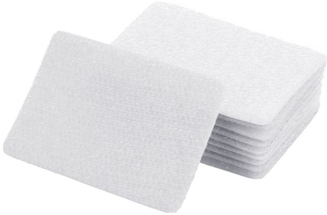 디오셀 미끄럼방지 찍찍이 테이프 화이트, 10개