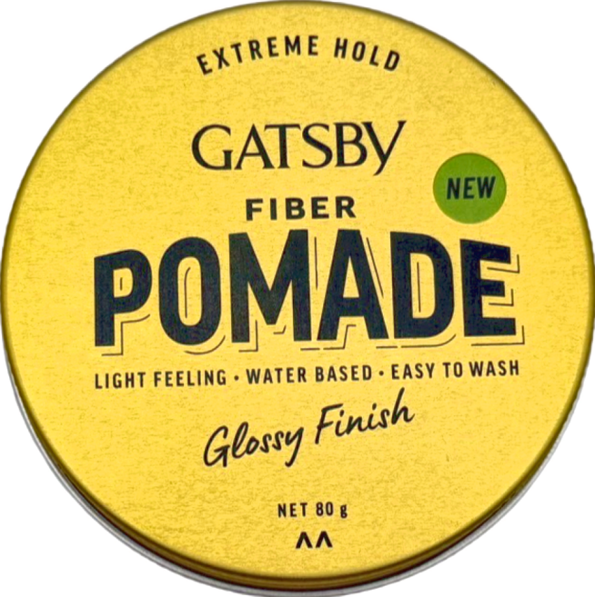 GATSBy 台灣公司貨 隨意纖維髮油膠, 1個, 80g