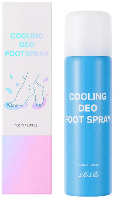 리르 쿨링 데오 풋 스프레이, 1개입, 1개