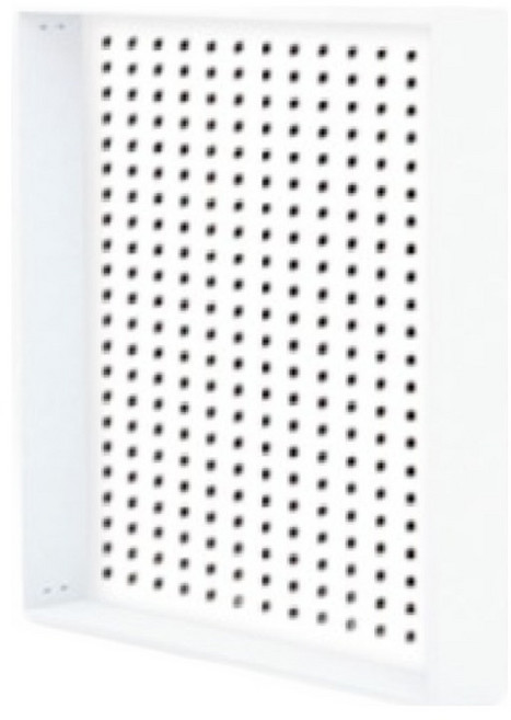 타공판닷컴 틈새 수납 슬림장 조립형 400 x 500 x 160 mm, 화이트(프레임), 화이트(타공판), 1개