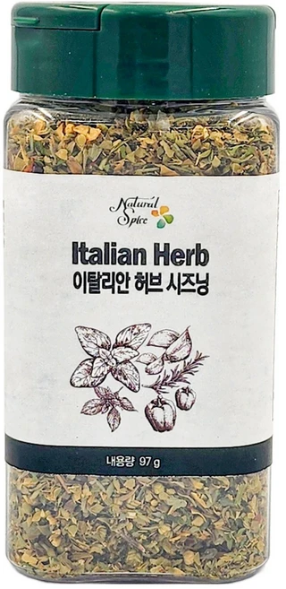내츄럴스파이스 이탈리안허브시즈닝, 97g, 1개 - 쿠팡