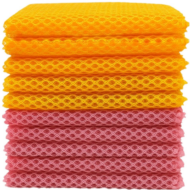 아싸레 망사 수세미 랜덤발송, 10개, 1개입