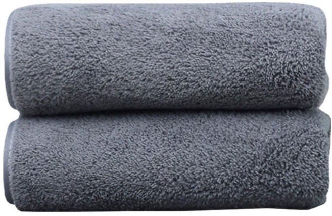 원이네 세면 타월 85g 면사, 그레이, 2개