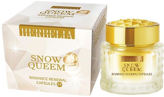 HERBELIA 雪白女王 煥顏精華膠囊 24顆, 1個, 231g